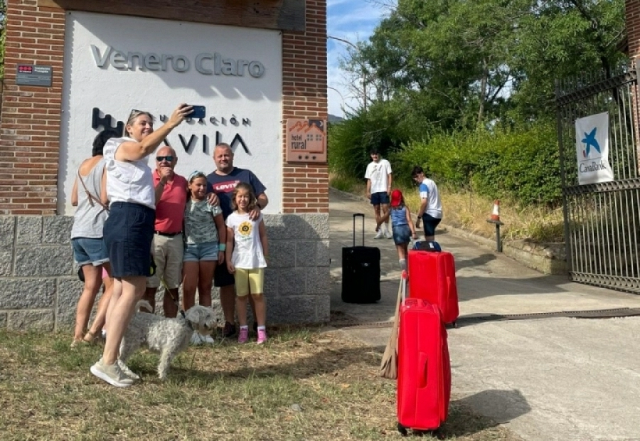 Abren las puertas del primer turno del ‘XII Campamento CaixaBank-Venero Claro’