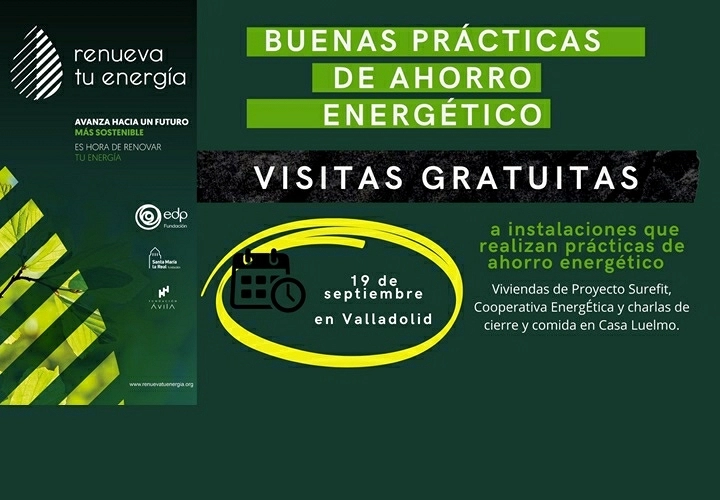 Visitas gratuitas: Buenas prácticas de ahorro energético